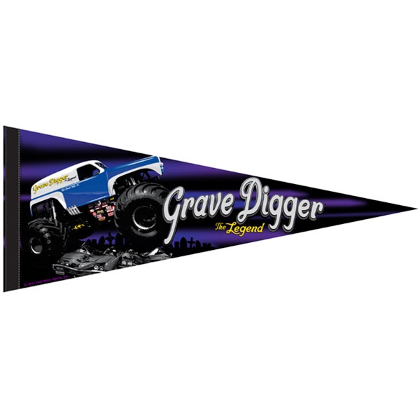 Grave Digger The Legend Flag
 Grave Digger Flag